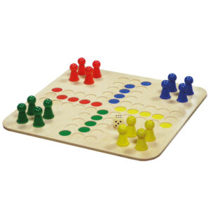 HCM Kinzel Ludo Spiel Mehrfarbig