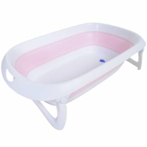 HOMCOM Badewanne für Babys rosa