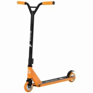 HOMCOM Kickscooter mit Bremse orange