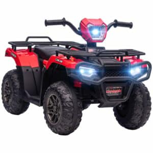 HOMCOM Kinderquad mit Soundeffekte schwarz