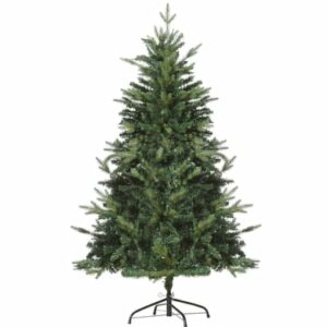 HOMCOM Künstlicher Weihnachtsbaum grün