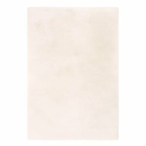 HOMCOM Teppich aus maschinell gewebten Hochflor 170 cm lang beige