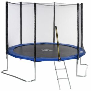 HOMCOM Trampoline mit Sicherheitssnetz schwarz