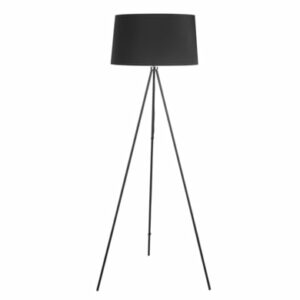 HOMCOM Tripod-Stehlampe schwarz