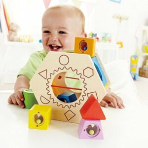 Hape Sortierbox Shake & Match 7-tlg.