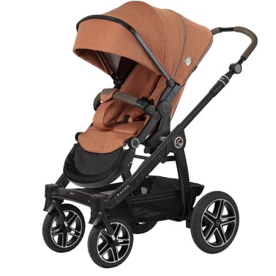 Hartan Kinderwagen Racer GTX mit Handbremse Bellybutton Terra (923) Gestellfarbe schwarz