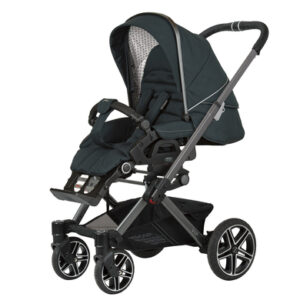 Hartan Kinderwagen Vip GTS Casual Collection racing stars (912) Gestellfarbe platin