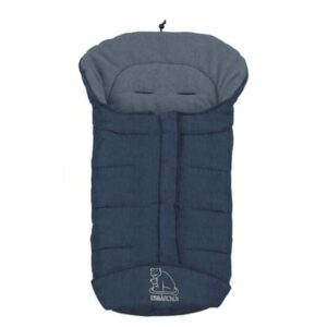 Heitmann Winterfußsack Eisbärchen blau-meliert