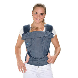 Hoppediz Babytrage Bondolino Plus Popeline One Size Denim