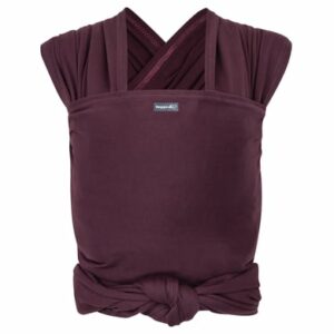 Hoppediz Elastisches Babytragetuch aubergine