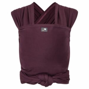 Hoppediz Maxi Elastisches Tragetuch Aubergine