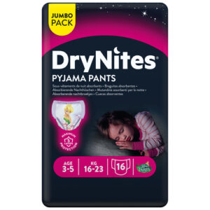 Huggies DryNites Pyjama Pants Einweg Mädchen in Disney Design 3-5 Jahre