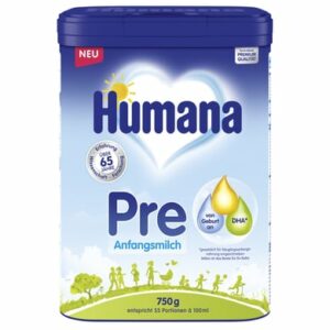 Humana Anfangsmilch Pre 750g ab der Geburt
