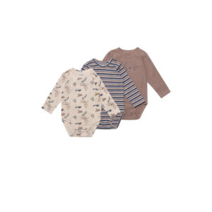 Hust & Claire Body 3er-Pack Betram Deer Brown Melange