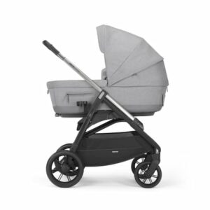 Inglesina Kombikinderwagen Aptica Darwin Silk Grey Gestell Black