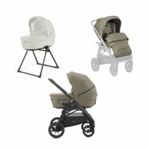 Inglesina Kombikinderwagen Duo Aptica XT Tuareg Beige Gestell Black