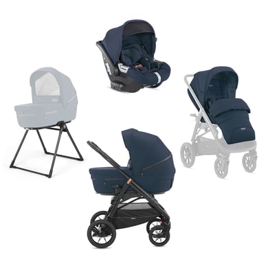 Inglesina Kombikinderwagen Quattro Aptica XT Darwin Polar Blue Gestell Black