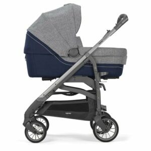 Inglesina Kombikinderwagen Trilogy Antigua Blue Gestell City Titanium