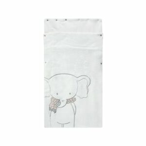 JACKY Kuschel-Multifunktionsfußsack MY SWEET ELEPHANT offwhite