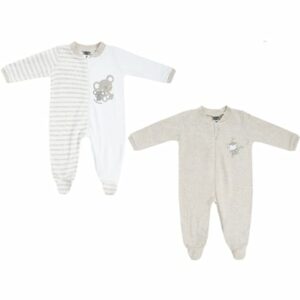 JACKY Schlafanzug 2er Pack beige melange