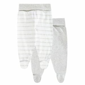JACKY Strampelhose 2er-Pack grau
