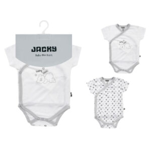 JACKY Wickelbody kurzarm 2er Pack TENCEL