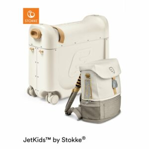 JETKIDS™ BY STOKKE® Aufsitzkoffer BedBox™ mit Crew BackPack™ White
