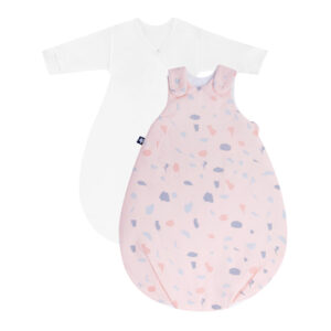 JULIUS ZÖLLNER Babyschlafsack Cosy Terrazzo Blush