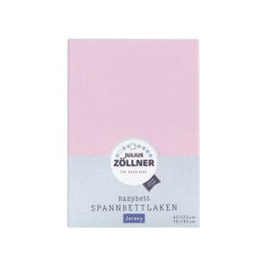 JULIUS ZÖLLNER Spannbetttuch Jersey rosa