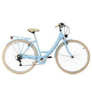 KS Cycling Damenfahrrad Cityrad 6-Gänge Toskana 26 Zoll blau