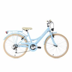 KS Cycling Jugendfahrrad Kinderrad 24 Toscana Blau