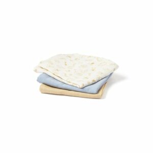 Kids Concept® Musselindecken 3er-Set blau