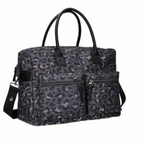 Kidzroom Wickeltasche Care Leopard Love Black