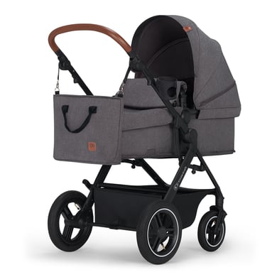 Kinderkraft Kinderwagen B Tour 3 in 1 Mink Pro Dark Grey