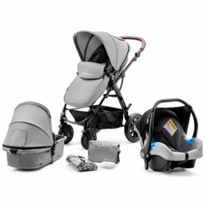 Kinderkraft Kombikinderwagen 3 in 1 Moov Grey