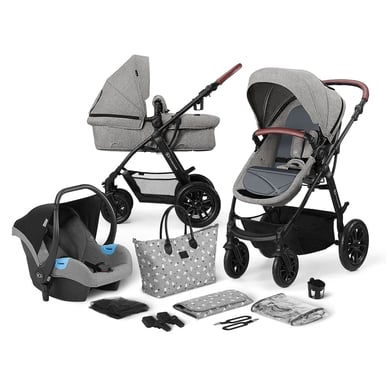 Kinderkraft Kombikinderwagen 3 in 1 XMOOV Grey