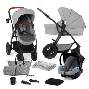 Kinderkraft Kombikinderwagen 3 in 1 XMOOV light gray