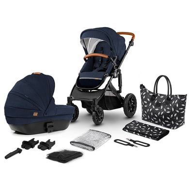 Kinderkraft Kombikinderwagen Prime 2020 2 in 1 Deep Navy