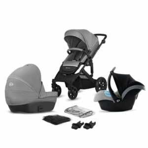 Kinderkraft Kombikinderwagen Prime Lite 3 in 1 Grey