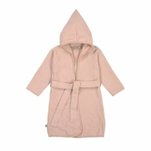 LÄSSIG Bademantel Musselin powder pink