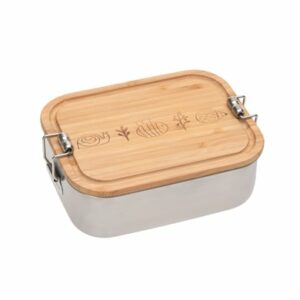 LÄSSIG Brotdose aus Edelstahl