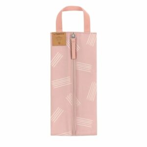 LÄSSIG Kühltasche Casual Insulated Pouch Soft Stripes rose