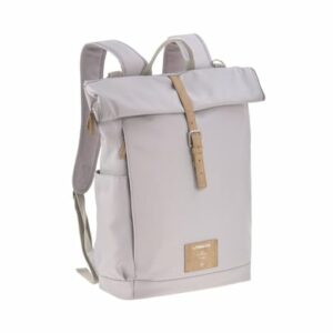 LÄSSIG Wickelrucksack Rolltop Backpack grau