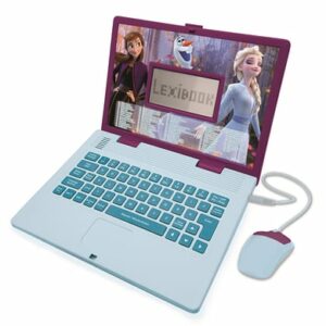 LEXIBOOK Disney Die Eiskönigin - Zweisprachiger Laptop