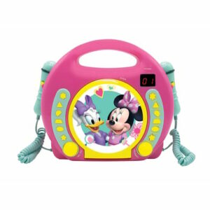 LEXIBOOK Minnie CD-Player mit zwei Mikrofonen