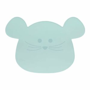 Lässig Esslernteller und Platzset Little Chums Mouse 2er Set blau
