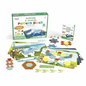 Learning Resources® Tier und Insekten Pattern Block Puzzle