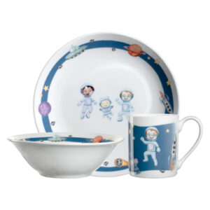 Leonardo Kindergeschirr Set BAMBINI AVVENTURA blau