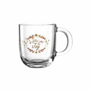 Leonardo Tasse gold 'be filled with joy' Stella 400 ml gold