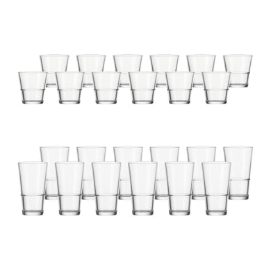 Leonardo Trinkglas Set Event 24er Set transparent